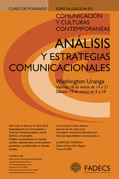 Análisis y estrategias comunicacionales